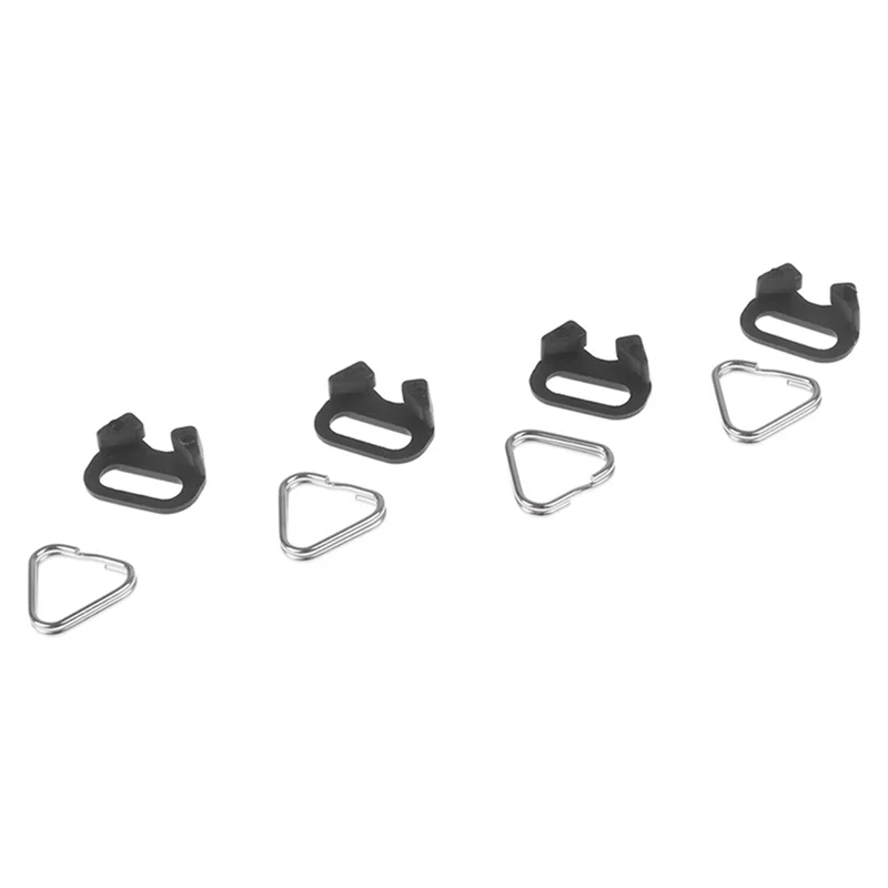 -A25M 4-delige camerariemgesp Gesplitste driehoekige ring Vervanging Duurzame riemhaak voor schouderbanden voor digitale camera's