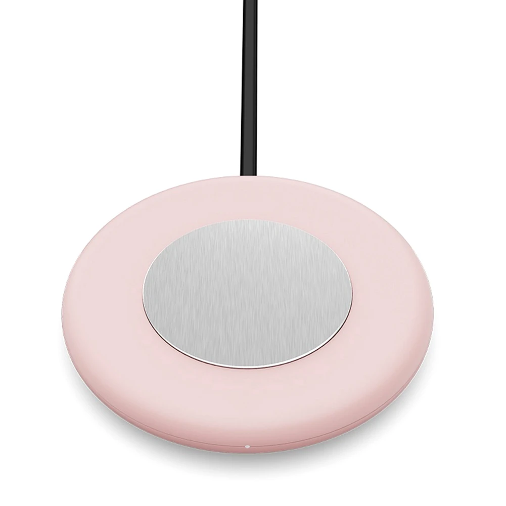 ABLN-Smart Koffiekopje Warmer Elektrische mokverwarmer voor melkthee Voedsel Draagbare verwarming Coaster Auto-Off Cup Warming Pad Herbruikbaar -P