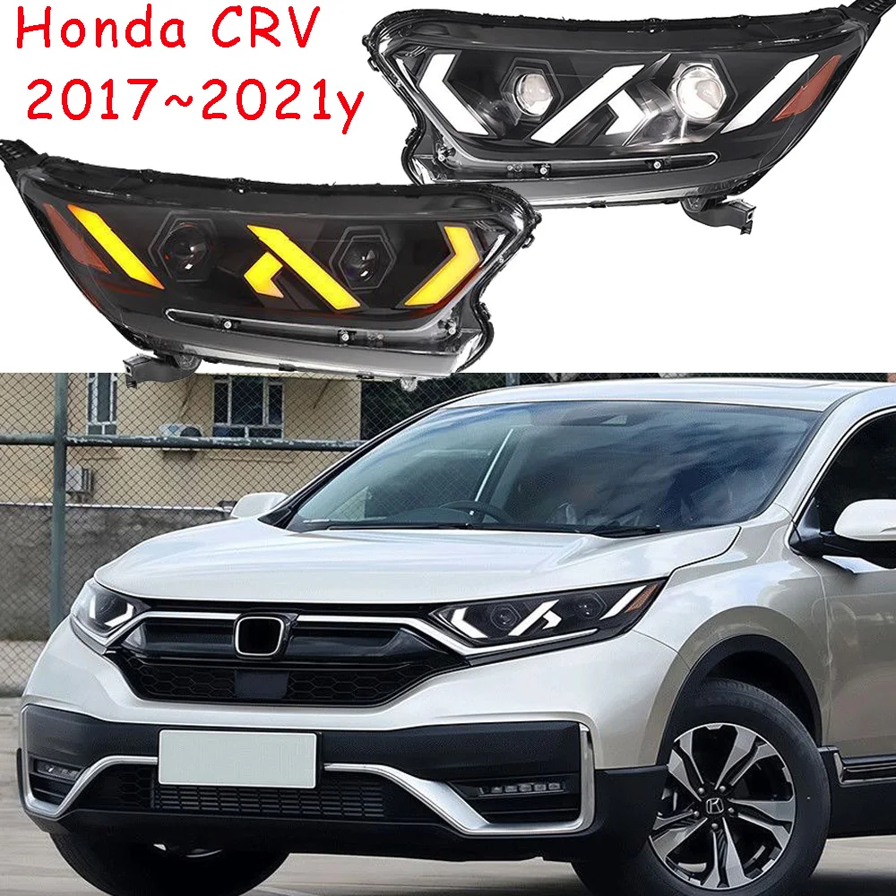 

Dynamic car bumper head light for Honda CRV Headlight CR-V daytime light 2017~2019/2020~2021y Car accessories LED fog lamp