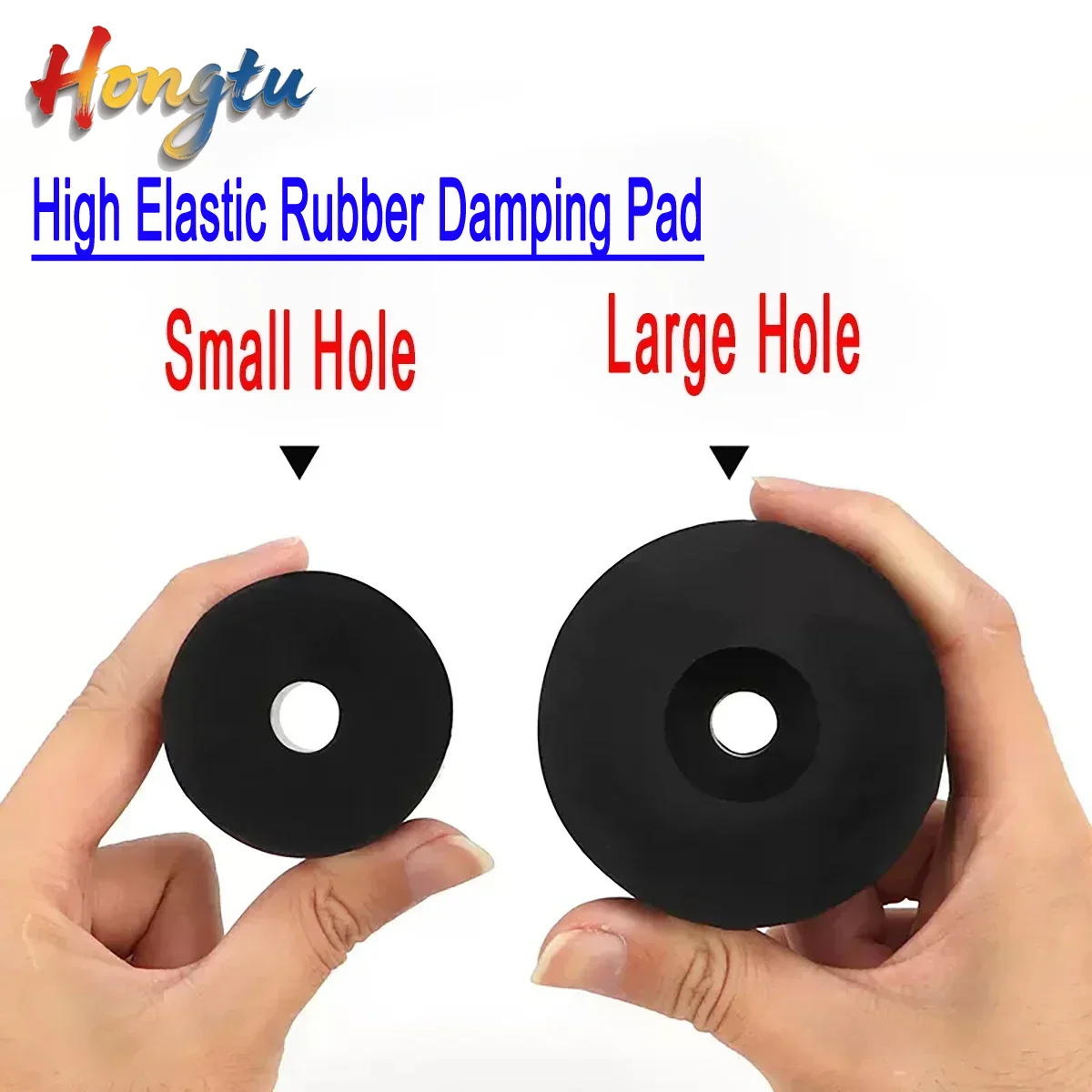 

Hongtu High Elastic Rubber Damping Pad/Shockproof And Anti-Collision Rubber Block/Shockproof And Shock Absorption Pad