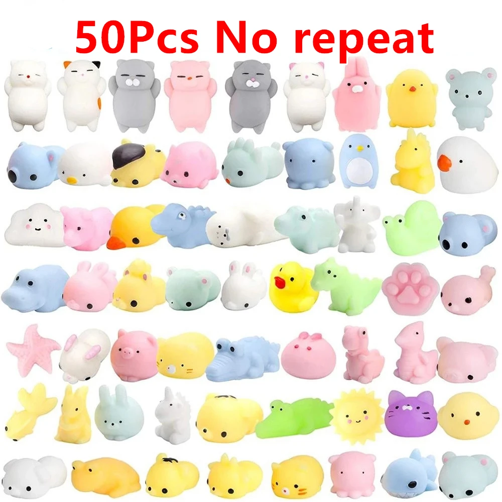 Kawaii Squishies Mochi Anima Squishy Toys For Kids Antistress Ball Squeeze Party Favors Stress Relief Toys For Birthday Gifts