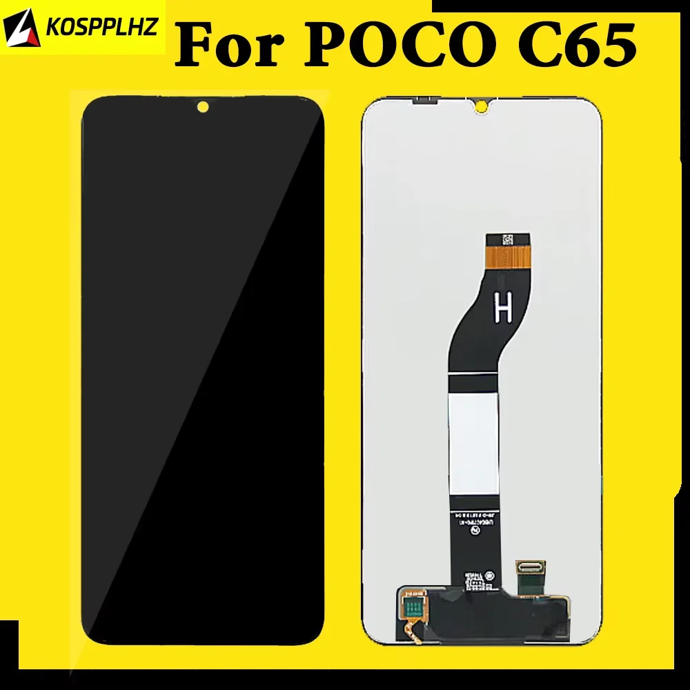 

For POCO C65 Cell Phone Accessories LCD Display For POCO C65 Screen Front Touch Glass Replacement For poco c65 LCD Display Parts