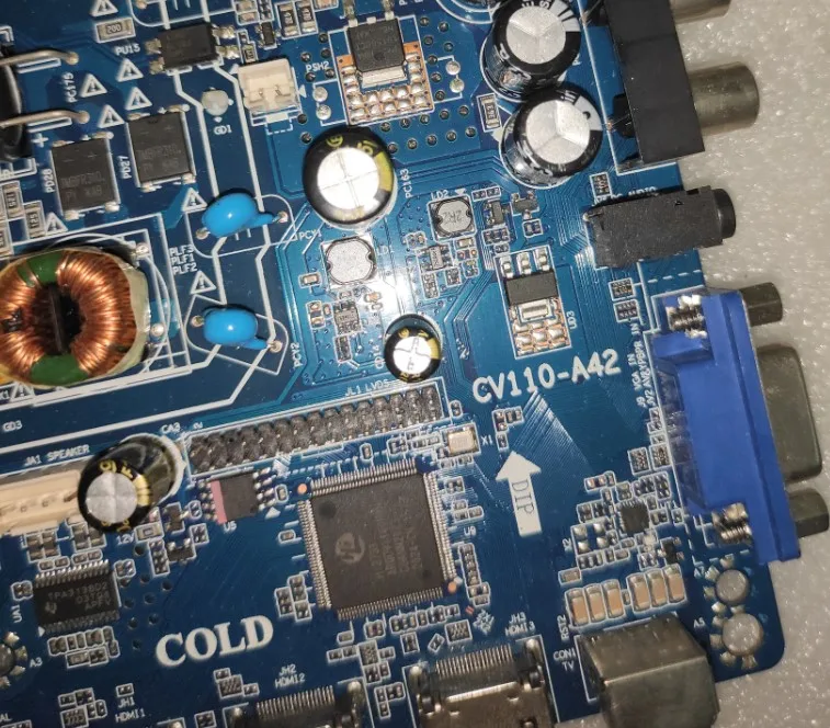 Freies verschiffen! CV110-A42 Drei in einem TV motherboard mit fernbedienung kompatibel mit verschiedenen led-bildschirme