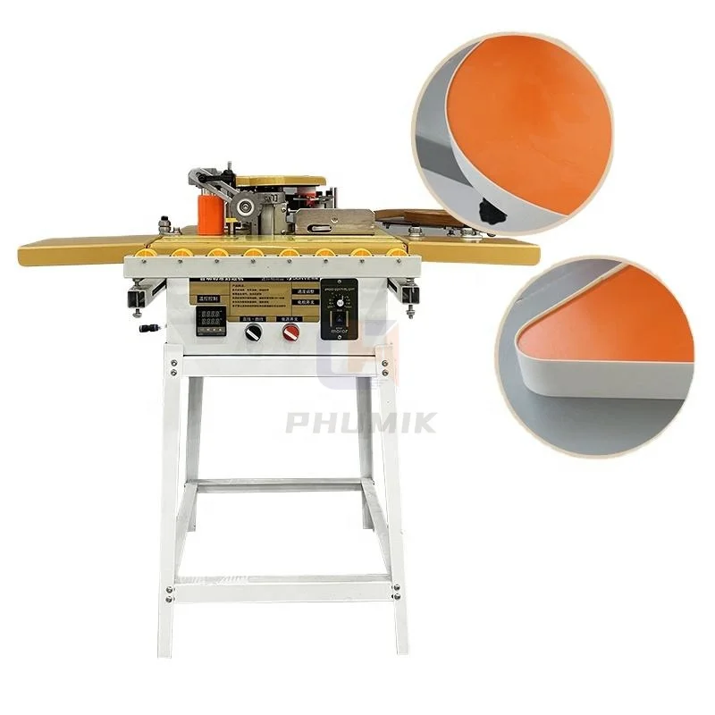 Portable Woodworking Machinery Wood Based Panels Curve Edge Machinery Straight Edge Banding Machine Small Edge Bander