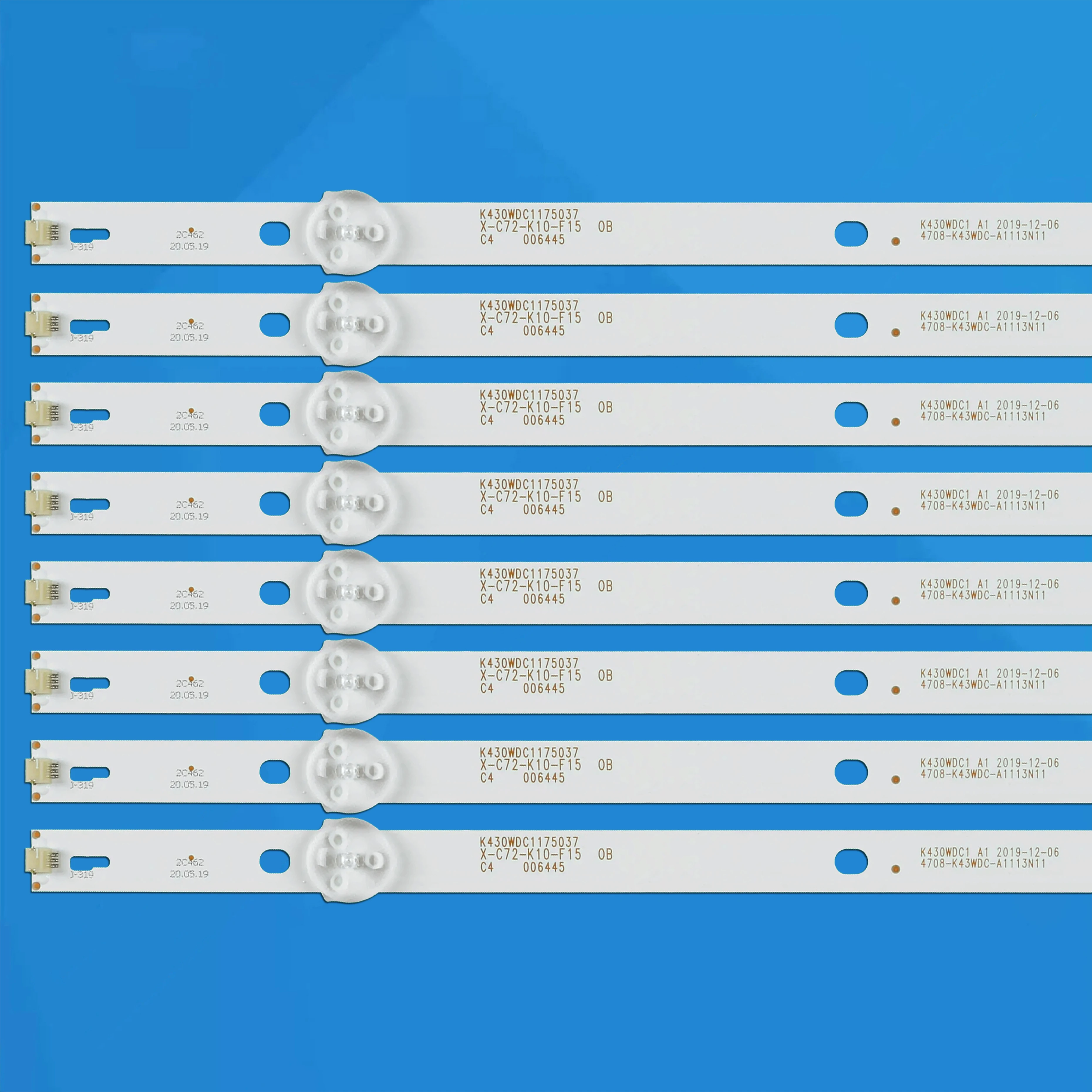 Светодиодная подсветка 4708-K43WDC-A3113N11 для 43-дюймового LED-телевизора 43HFF5952/T3 43BDL4012N/62 43PFS412/12 43PFS4062/60 K430WDC1 A1 A3
