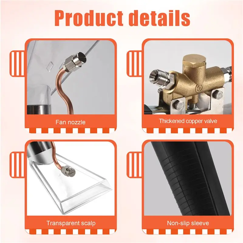 AEE4-Carpet Extractor Upholstery Carpet Cleaning Extractor Machine Auto Furniture Cleaning Hand Tool
