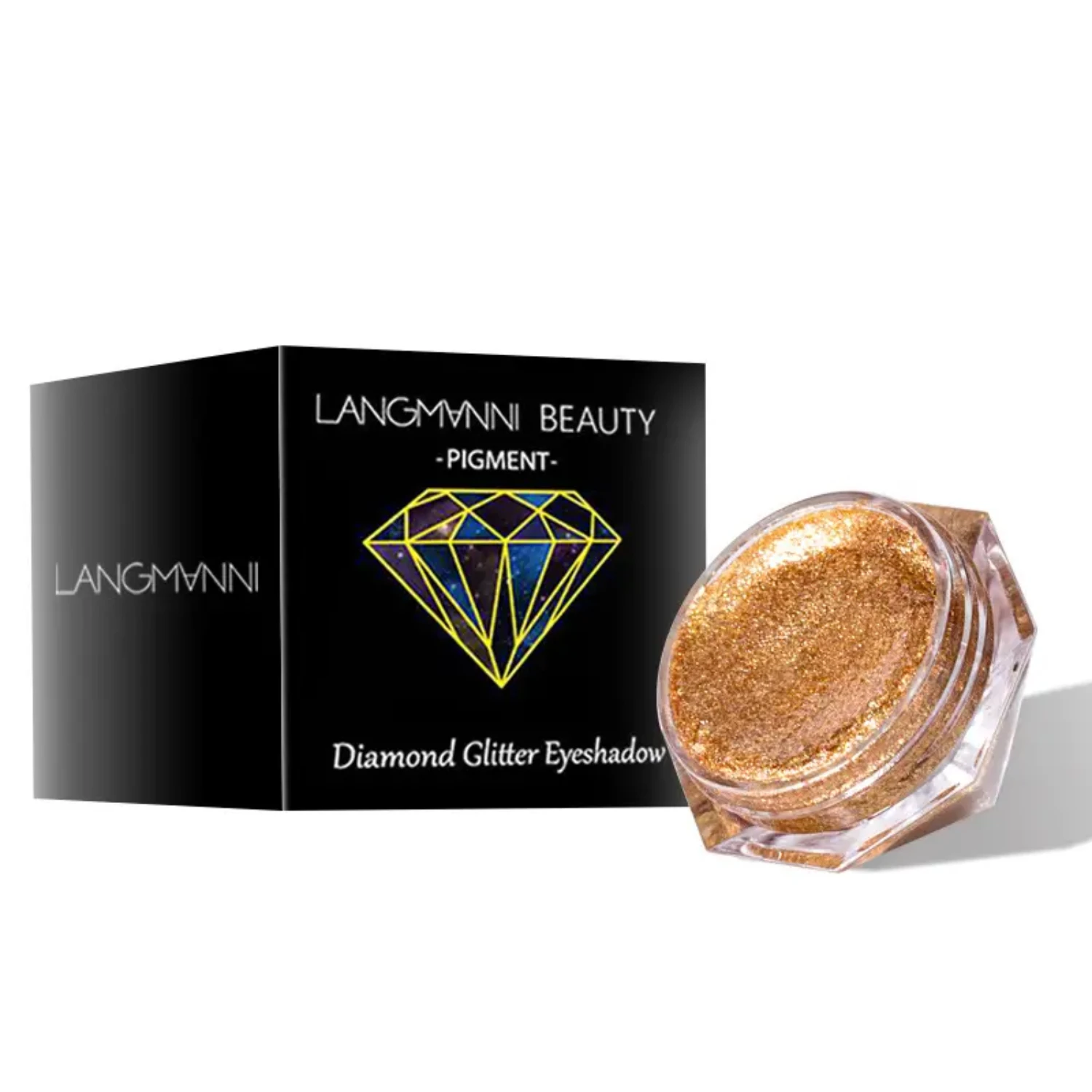 

6-цветные жидкие тени для век Creamy Diamond — стойкий, мерцающий и роскошный макияж для потрясающих образ глаз