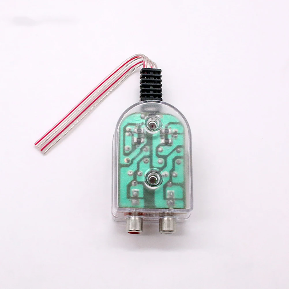 

2 Pcs Frequency Speaker Cable to Audio Port Reliable High Low Converter Adapter Car Devices