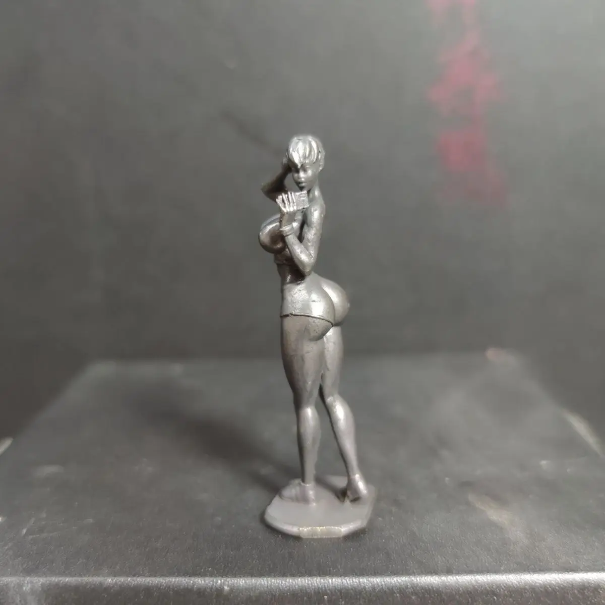 Action Figures Model Hot and Sexy Beautiful Girl Brass Ornament Creative Temptation Nude Body Art Desktop Decor Retro Design Toy