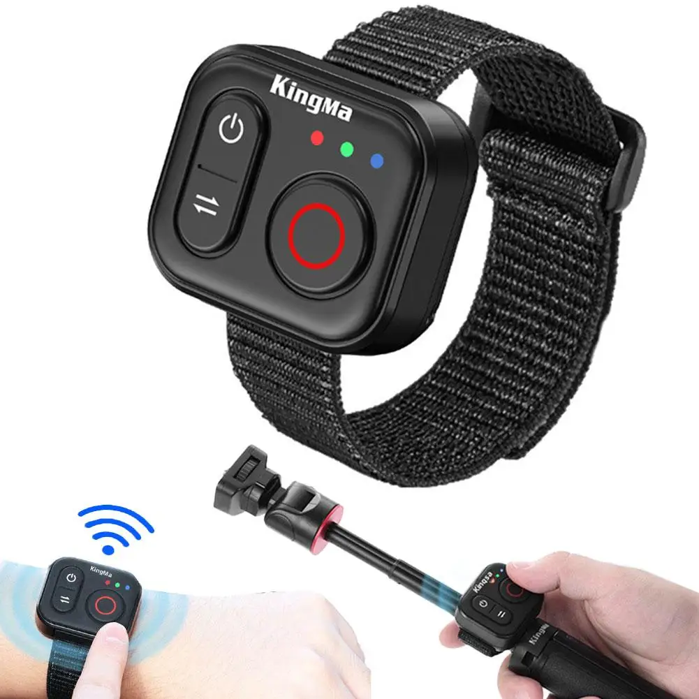 

Беспроводной Bluetooth-пульт дистанционного управления для DJI ACTION 4/5/6 для OSMO 360 с ремешком на запястье, спортивная камера, Bluetooth-пульт дистанционного управления