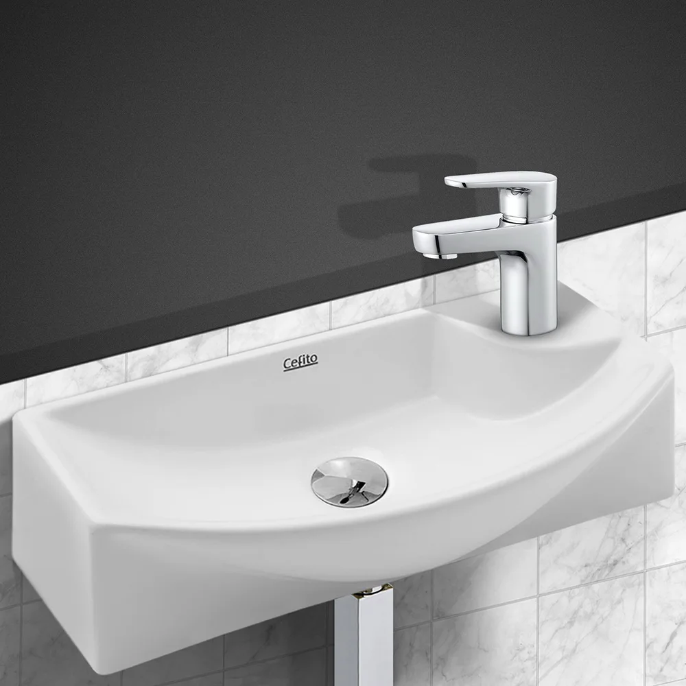 Elegant Crystalline Ceramic Bathroom Vanity Sink
