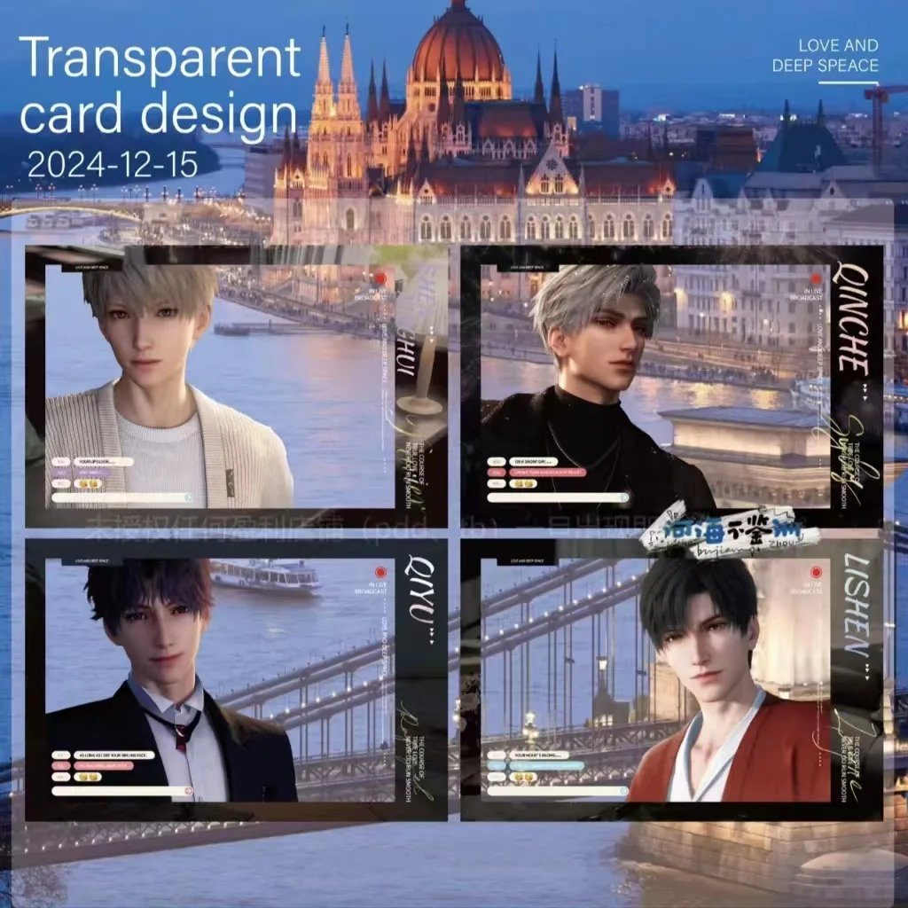 New Game Peripherals Are Decorated with Self-made Rafayel Aster Sylus Zayne Three-inch Instant Camera Cards