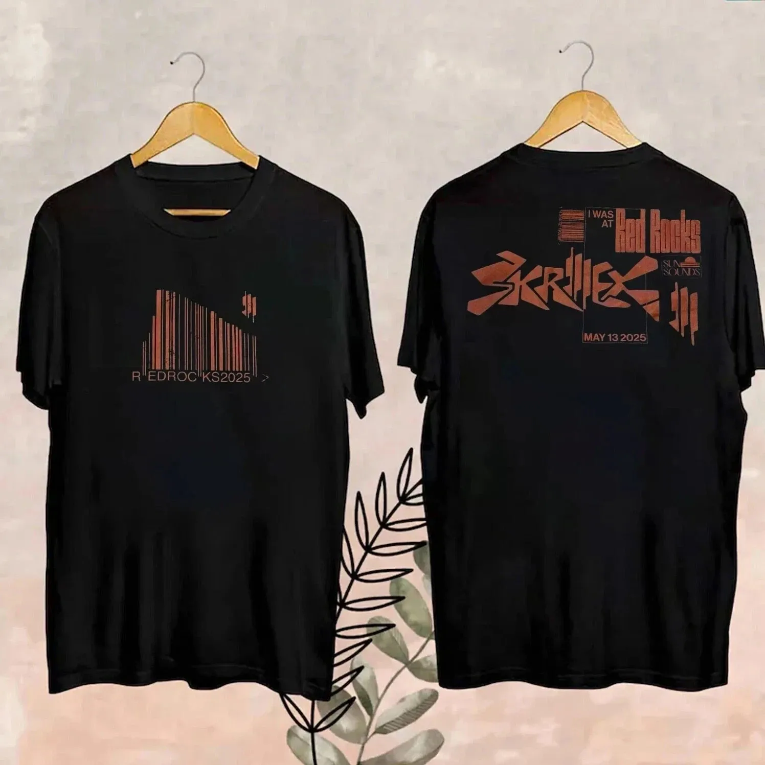

Эксклюзивная рубашка Skrillex Red Rocks Concert EDM 2025 Colorado Reprint