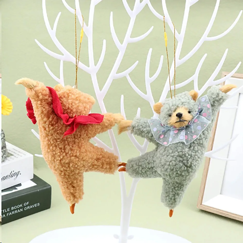 

Cartoon Pendant Ballet Bear Cute Multipurpose Birthday Gift Room Bedside Pendant High-quality Dancing Bear Plush Doll Kids