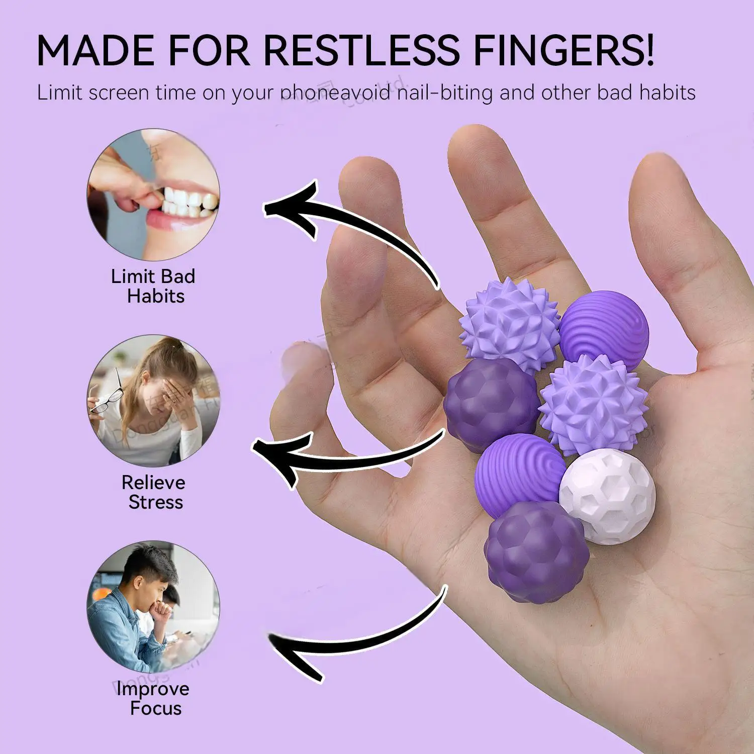 

Sensory toys silicone magnetic ball sensory magnetic suction ball decompression toy to relieve anxiety decompression ball