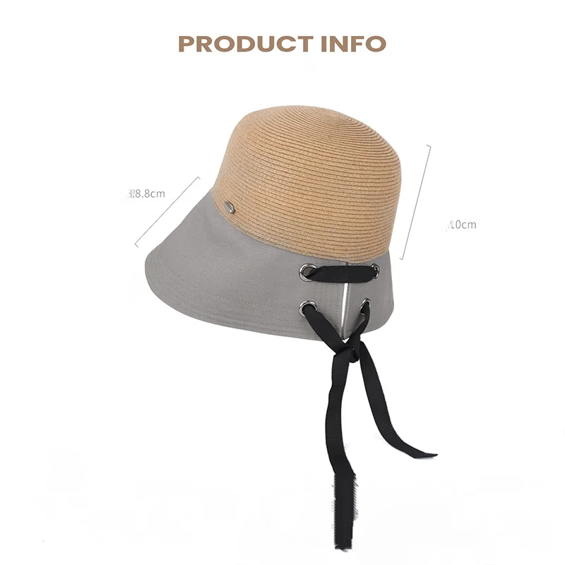Circular Sunshade Sun Protection Wide Brim Detachable Brim Top Beret Sunshade Bucket Hat Fishing Hat Beach Shade Sun Protection