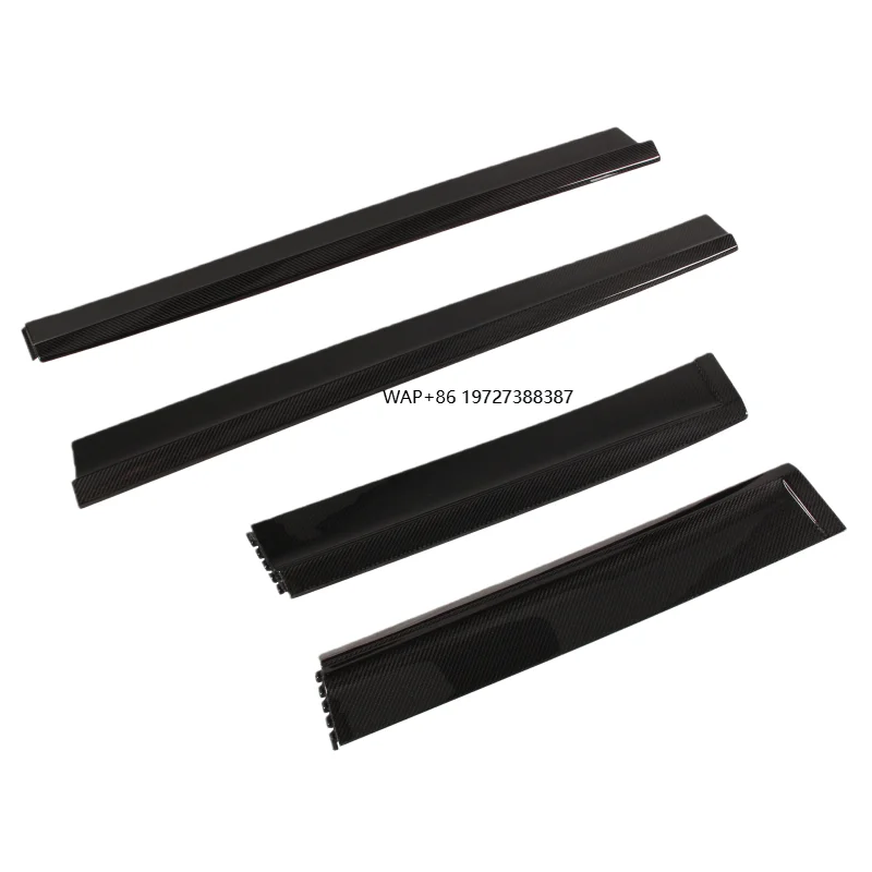 PK Style Dry Carbon Fiber Door Panel Decoration Body Kit air Kit for  Upgrade