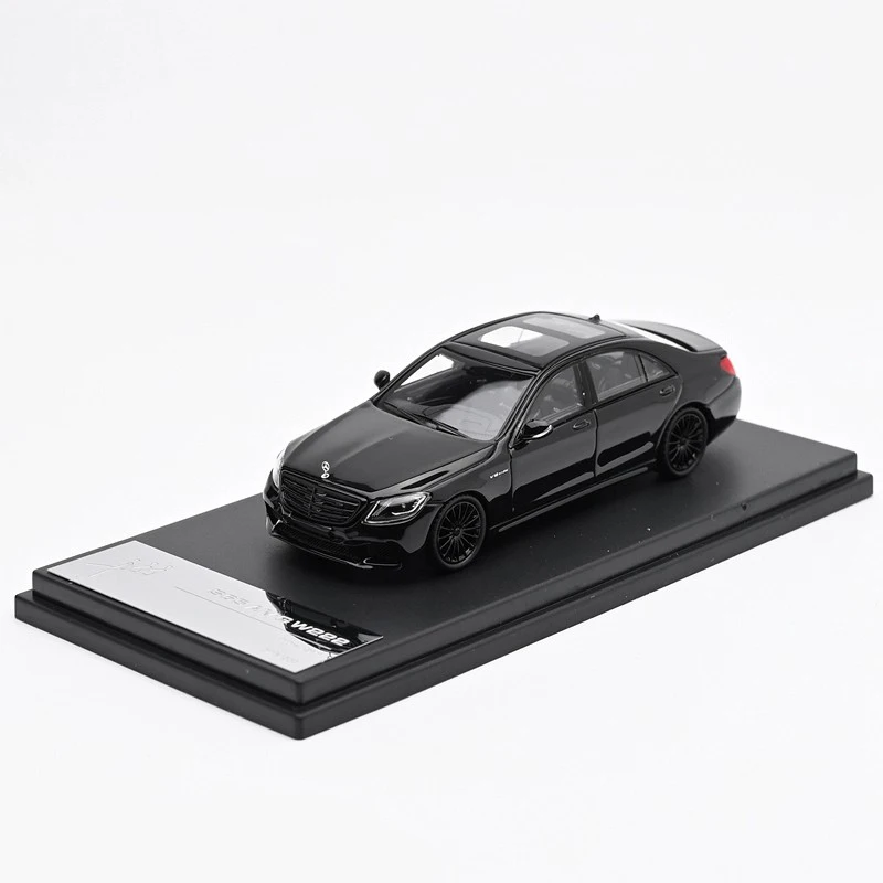 โมเดลรถ KingModel 1/64 S65 AMG W222 แบบหล่อขึ้นรูป จำลองสถานการณ์แบบคงที่ สำหรับตั้งโชว์ ทำจากโลหะผสม เหมาะสำหรับนักสะสม ของเล่นเด็กผู้ชาย ของขวัญ