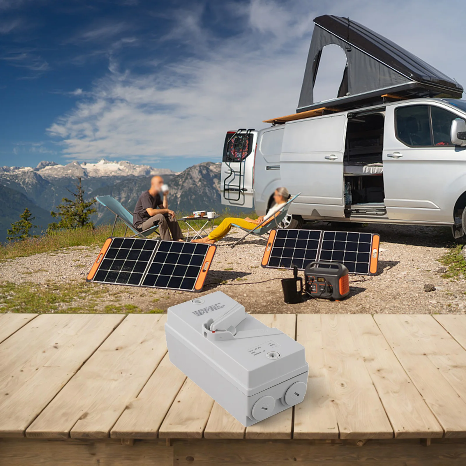 

High Performance 3 Pole Disconnect Switch 63A Rated with Silver Contacts and IP56 Water Resistance for Safe Operation