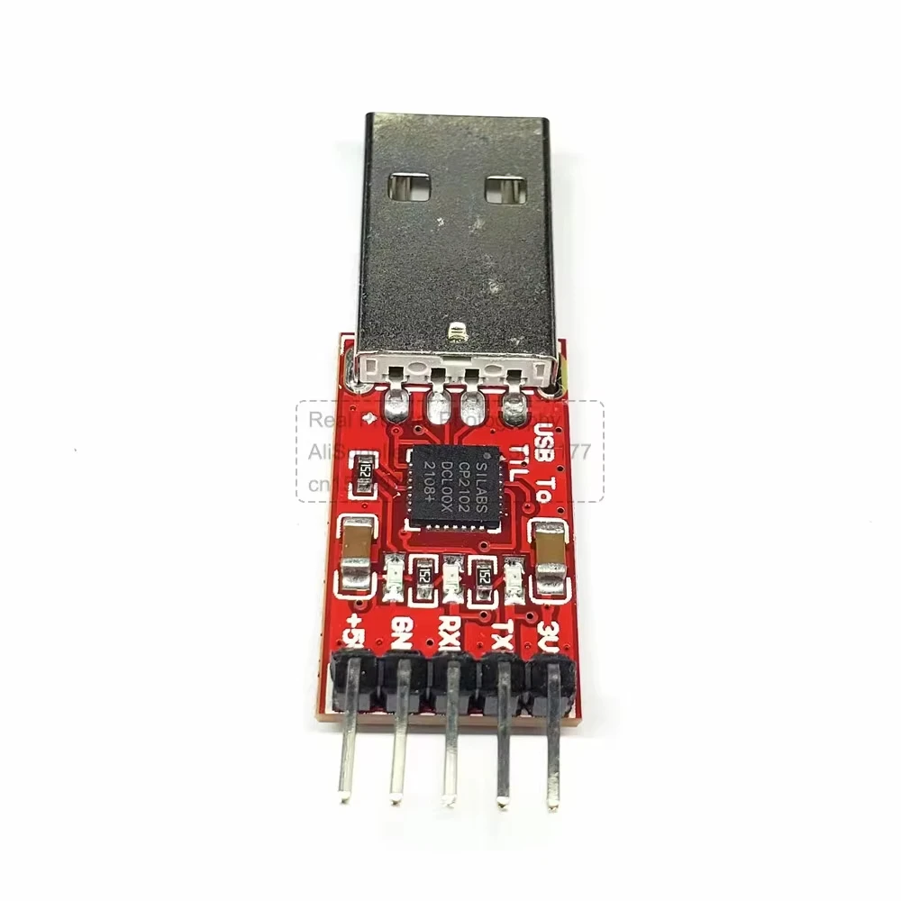 CP2102 محول مسلسل USB 2.0 إلى TTL UART Dupont مجموعة كابل مع STC تنزيل 5PIN وحدة