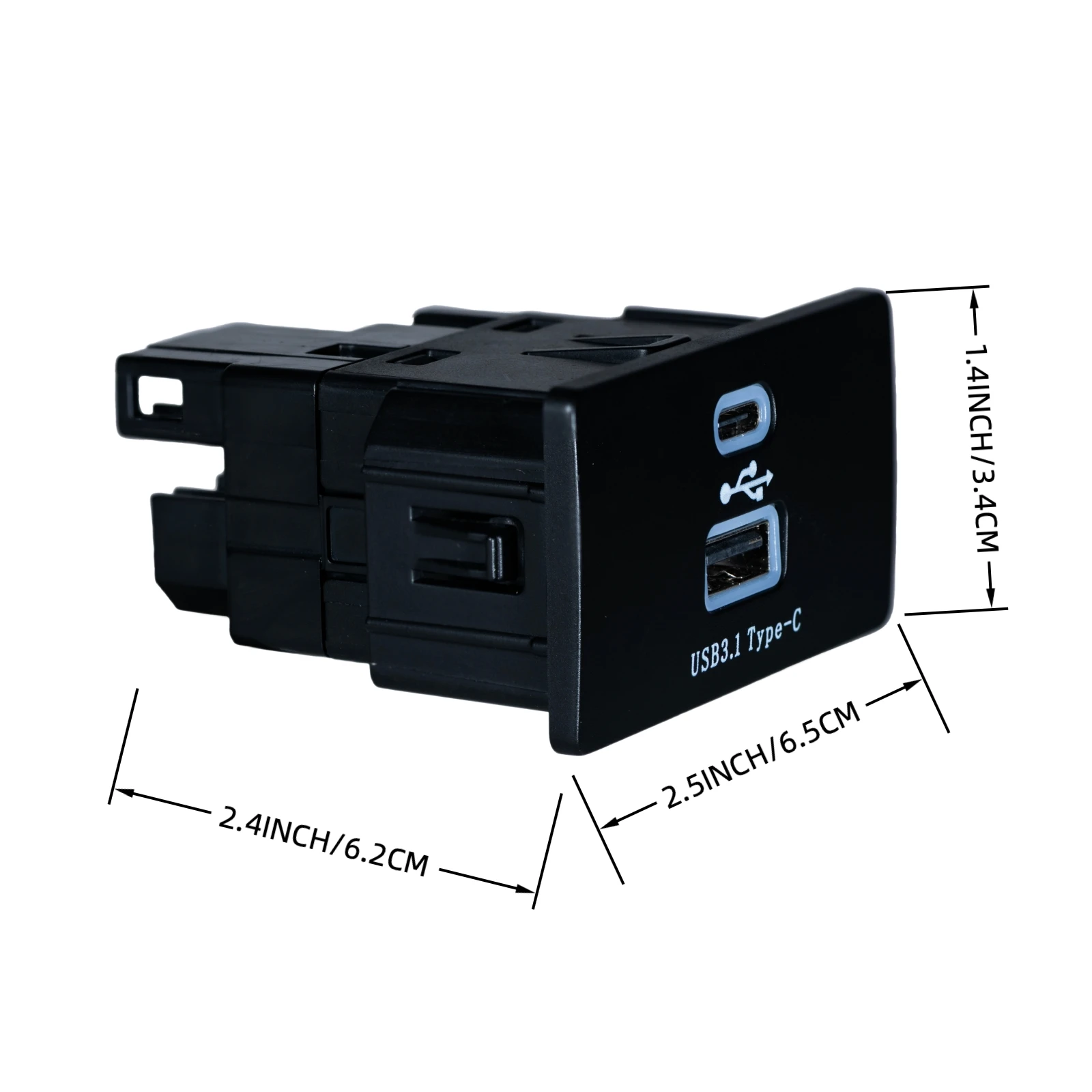 Decoder Upgraded Dual Interface Module for Ford  Focus & Lincoln Sync3 Wireless CarPlay USB+Type-C Apple CarPlay V3.4