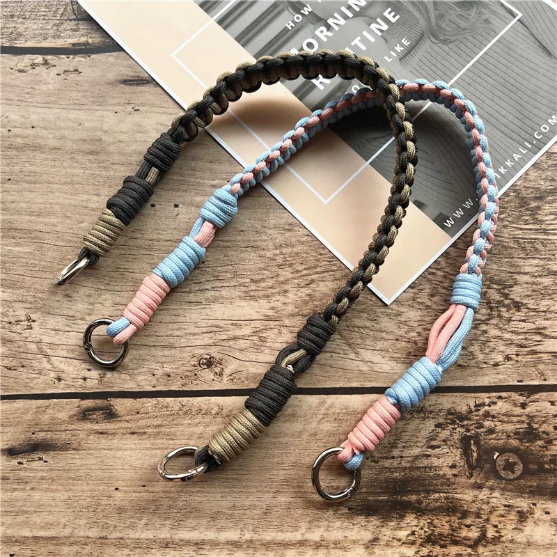 Cell Phone Lanyard Braided Portable Original Lanyards Luxury Smartphone Shoulder Wrist Strap Replace Hand Bag Strap Accessories