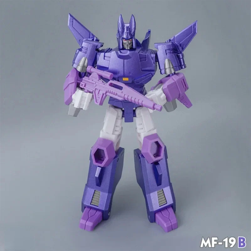 W magazynie MFT Cyclonus MF-19B MF19B transformacja kieszonkowa seria wojskowa Anime G1 kolekcja modeli figurek zdeformowane zabawki prezenty