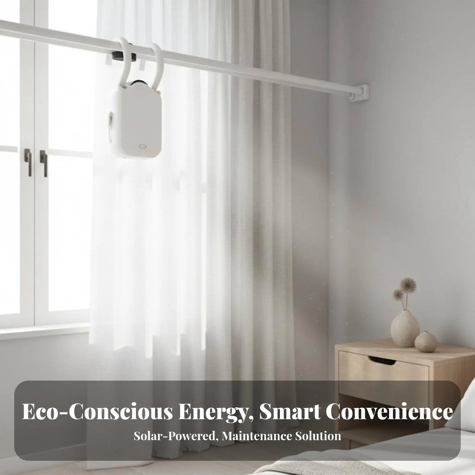 

Автоматический механизм для штор: установка без затрат, голосовое управление, длительное время автономной работы – идеально для арендаторов и пожилых людей.