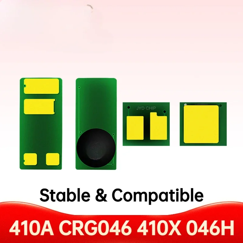 Chip de Reinicio Universal para Cartuchos de Tóner CF410A CF411A CF412A CF413A CRG046 para HP M452 M452dn M377dw M477fdn M477 CF410X Chip 046H