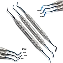 3Pcs Dental Composite Resin Filling Spatula Resin Filler Kit Dentist Repair Instruments Dentistry Restoration Tools Instrument