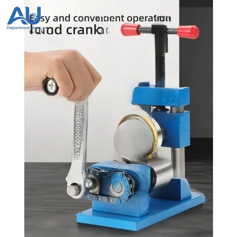Manual Jewelry Bending Machine for Silver, Gold, Copper Bracelets and Rings – Small Shaping Tool for Jewelry Making