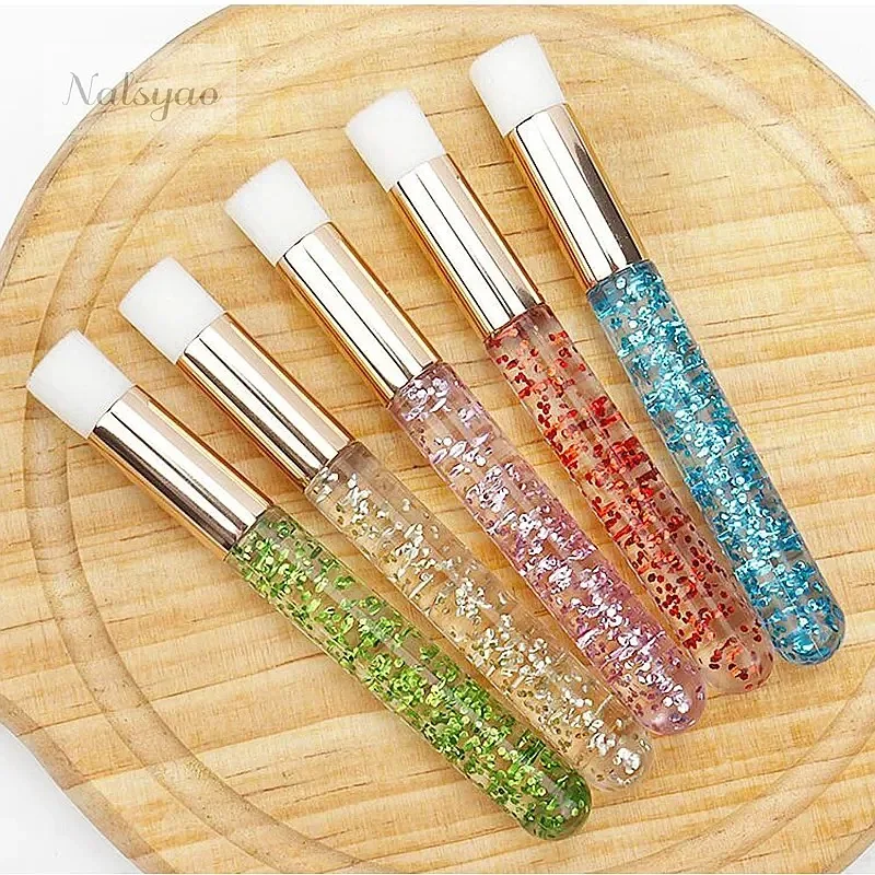 20 Pcs Crystal Lashes Shampoo Brush Eyelash Extension Peel Off Blackhead Remover Makeup Tools Cleaning Brush