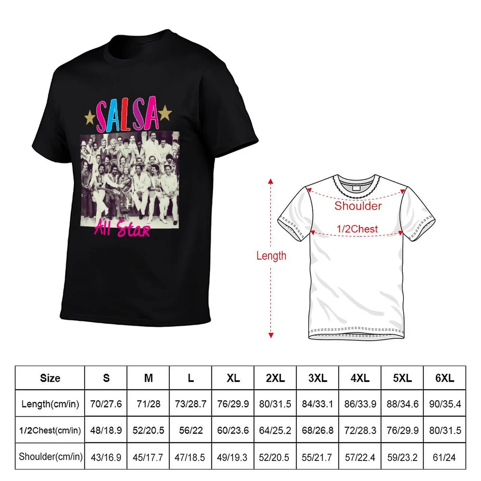 Salsa Singers T-Shirt Big Size Daily Wear T-Shirt