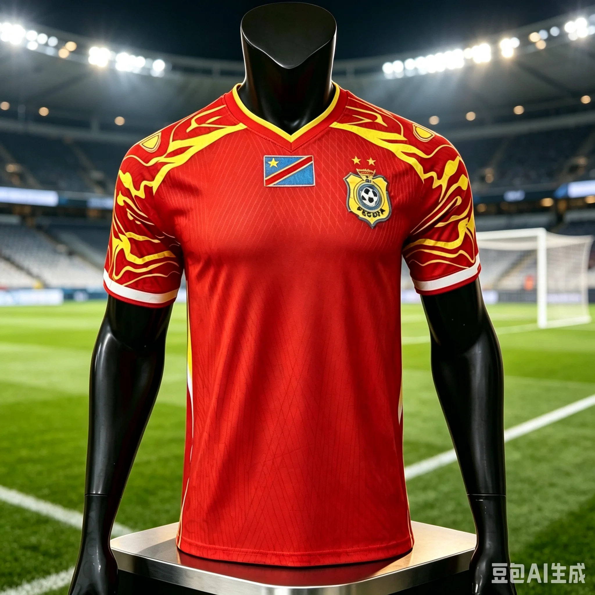 Kongo-Style Team-Trikot, atmungsaktiv, schnelltrocknend, thailändische Version, Sport-Fußballtrikot für Feldtraining, Familien-Matching-Outfits