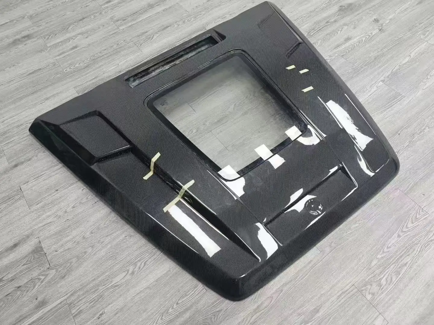 For G-grade W464 W463 G63 G550 G500 G350 Carbon Fiber Black Bolt-On Universal Fitment Cover 2