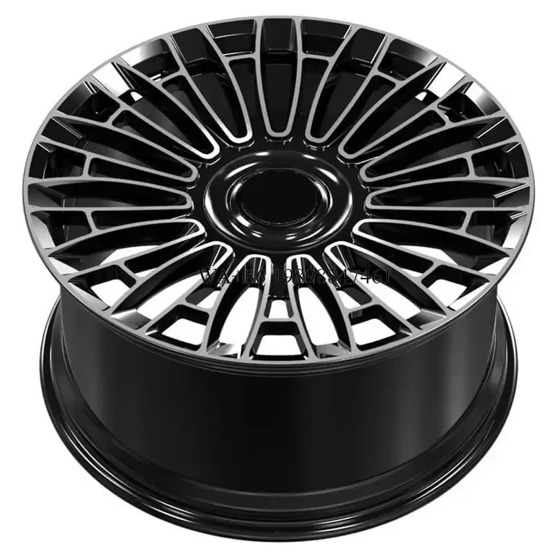 New 23 Inch Forged Aluminum Alloy Wheels 5x112 PCD for 2020 GLS Multi Spoke Design Black Finish