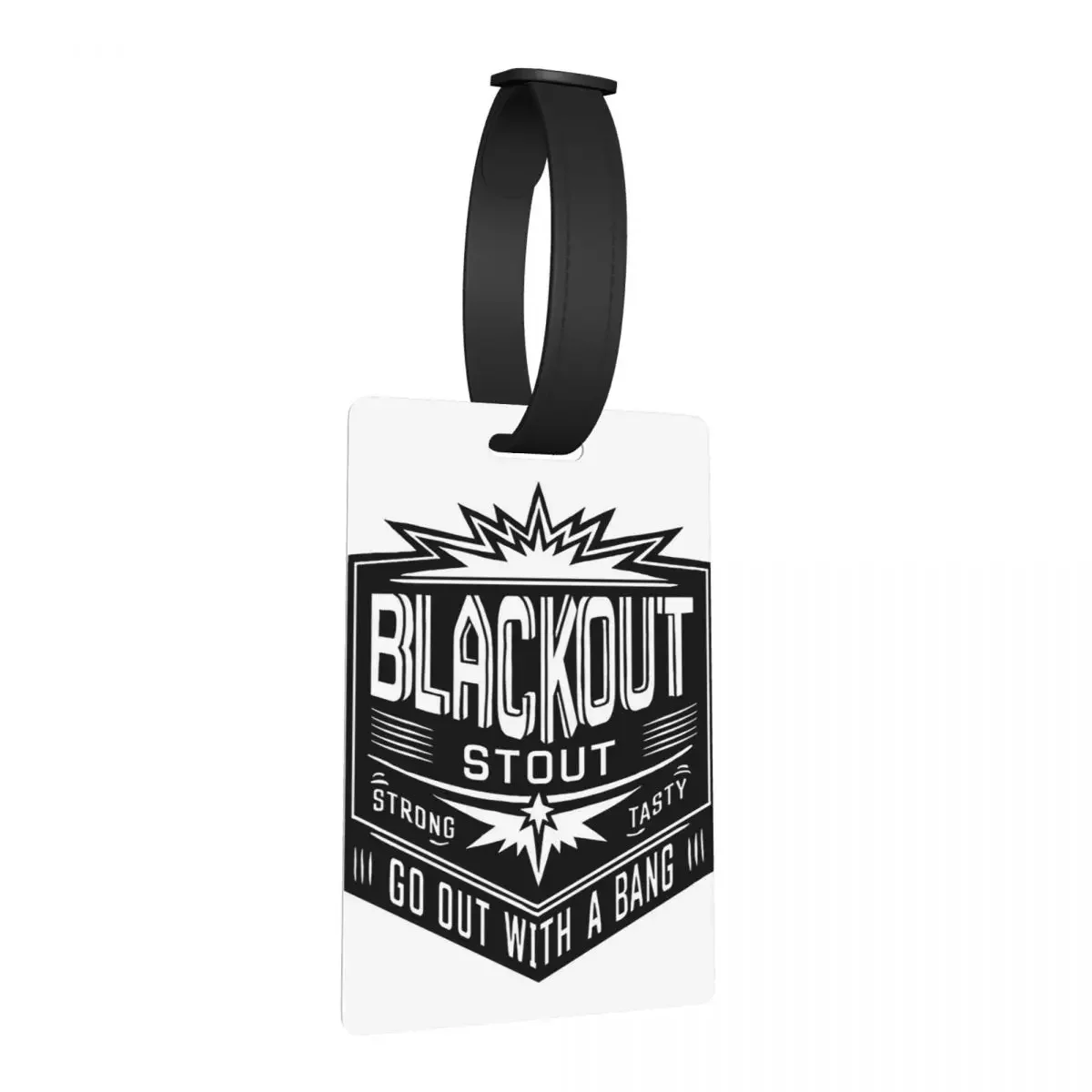 

Deep Rock Galactic Black Out Stou Luggage Tags Suitcase Accessories Cute Baggage Boarding Tag Label Holder ID Name Address