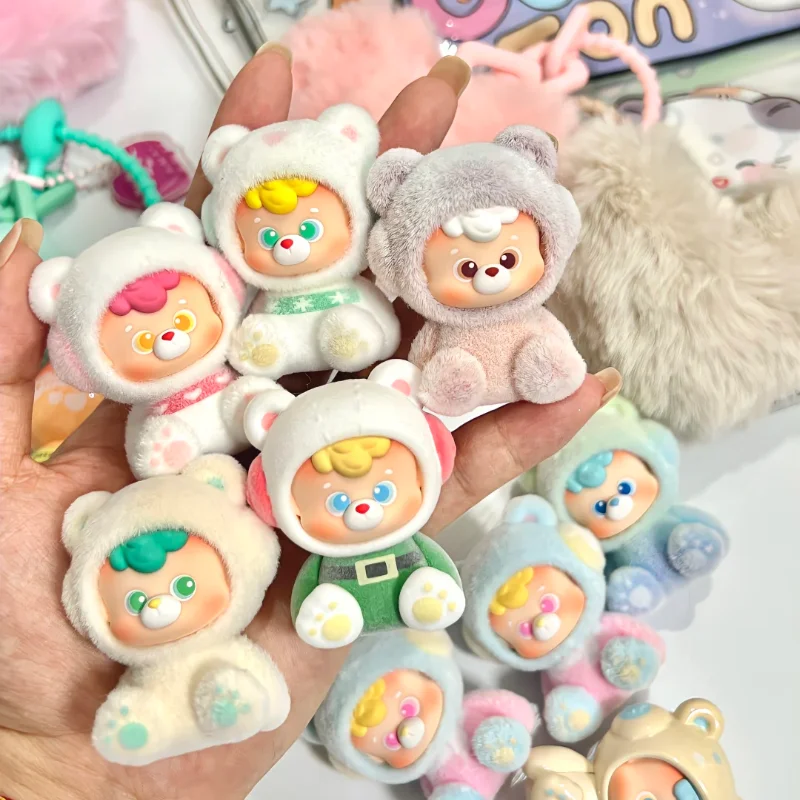 

Оригинальная серия Diudiu Baby Be Your Bb Bears The Warmer Bears, мини-слепая коробка, красочная плюшевая модель стола, загадочная коробка, подарок для детей