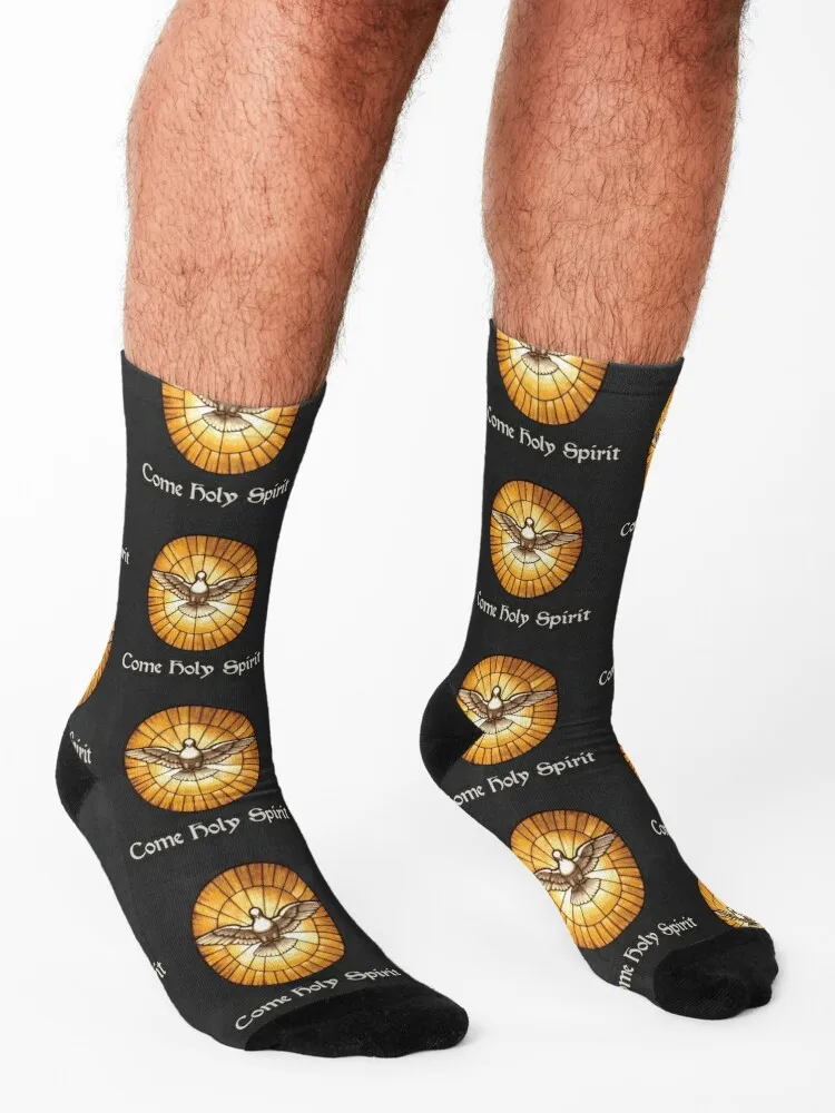 تعال الروح القدس حمامة بيتر قبة الجوارب المضادة للانزلاق الرياضة والترفيه سعيد بالجملة السيدات الجوارب الرجال #3