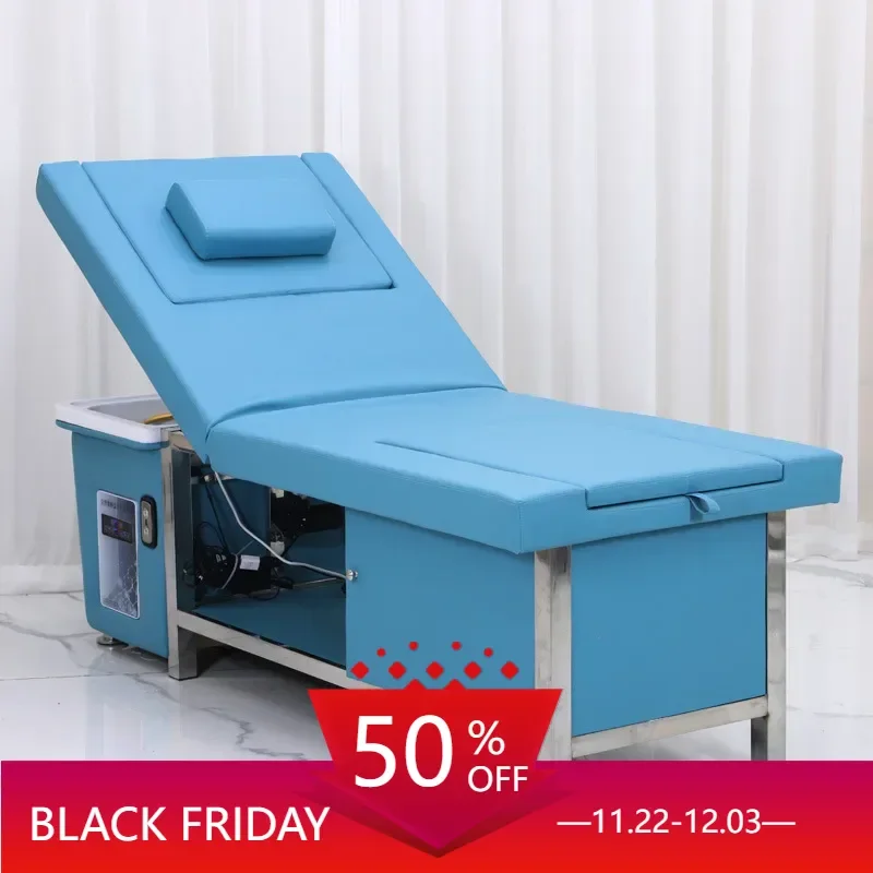 Hairdressing Shampoo Bed Spa Hair Professional Therapy Washbasin Headspa Stylist Japanese Mobile Washbasin Cadeira Recliner