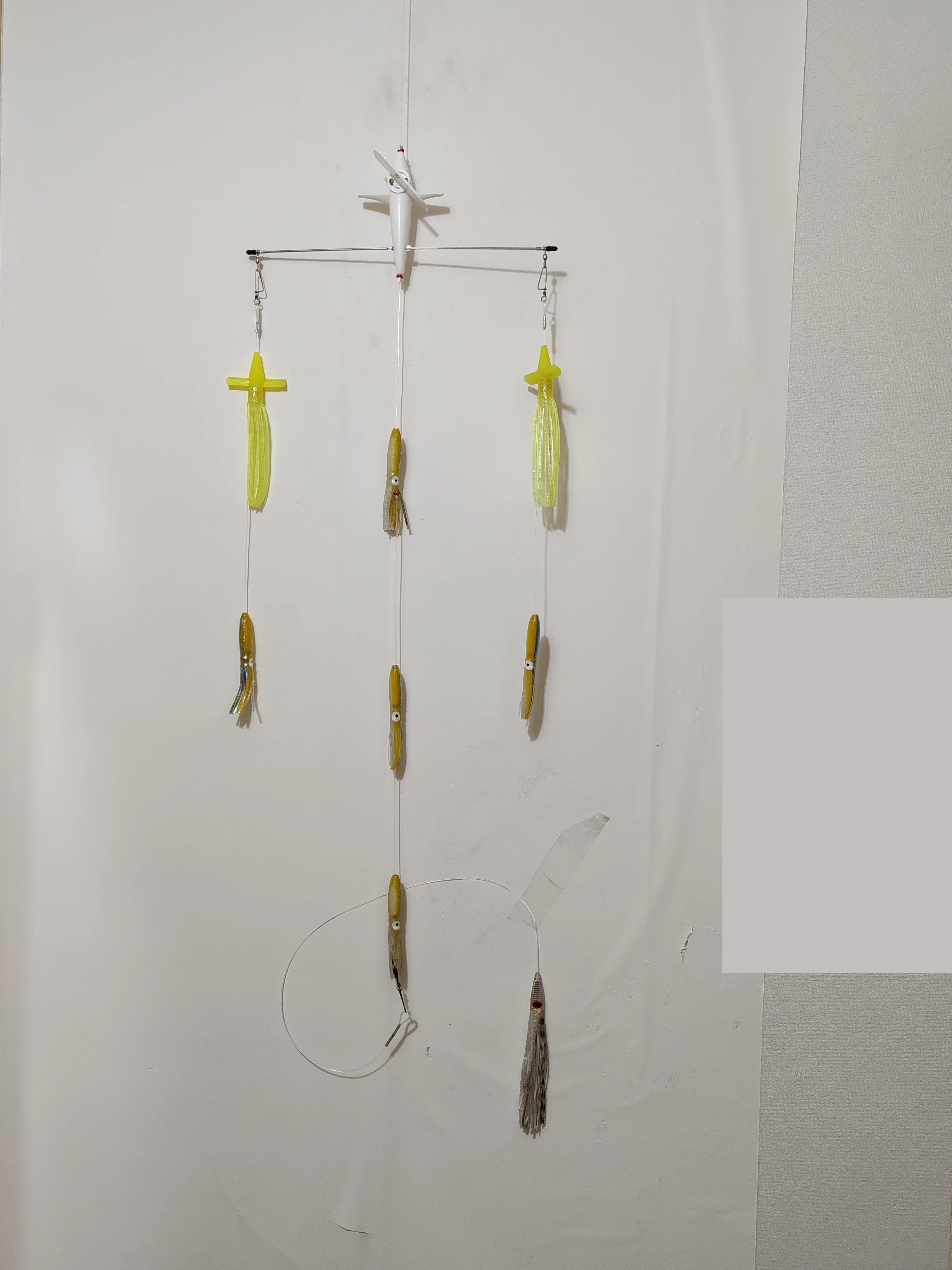 18' Edelstahl-Splashbar für den Außenbereich, Teaser-Ruder-Spreizstangen mit 7' Premium Bird und 6' Octopus – Detail 5