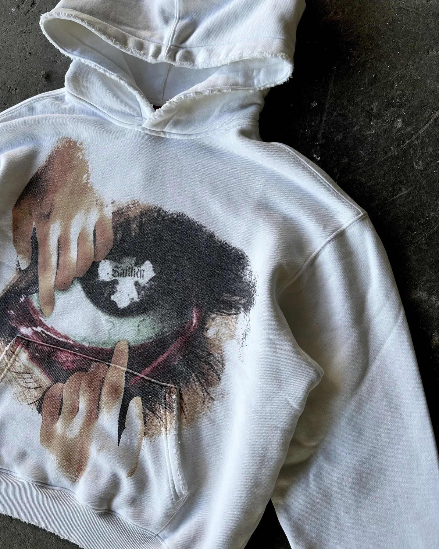 Bluzy męskie i damskie w stylu Y2K American Retro Streetwear z graficznym nadrukiem, luźne bluzy z kapturem w stylu hip-hop i gotyckim, codzienne.