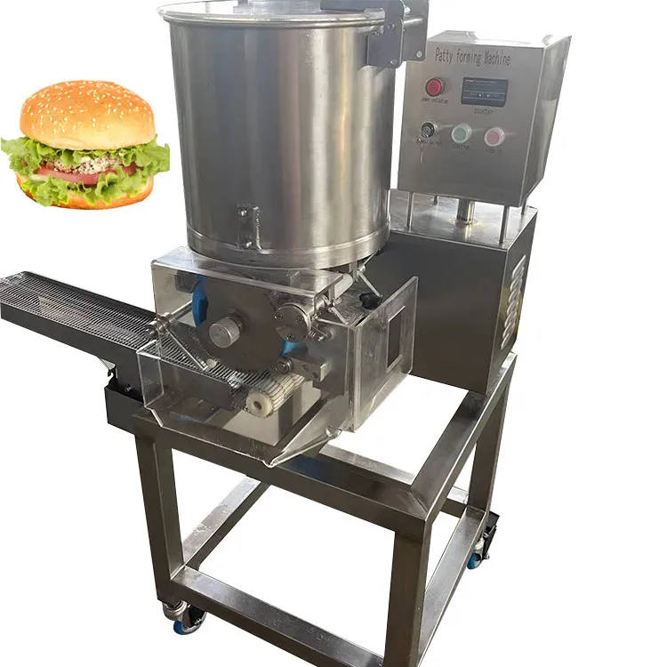 Hamburger Patty Vormmachine Vlees Patty Making Machine Automatische Hamburger Vlees Machine