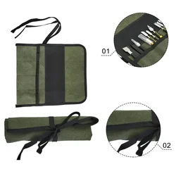 Multi-Purpose Tool Bag High Quality Professional Multi Pocket Hardware Tools Pouch Roll UP Portable Small Tools Organizer Bag