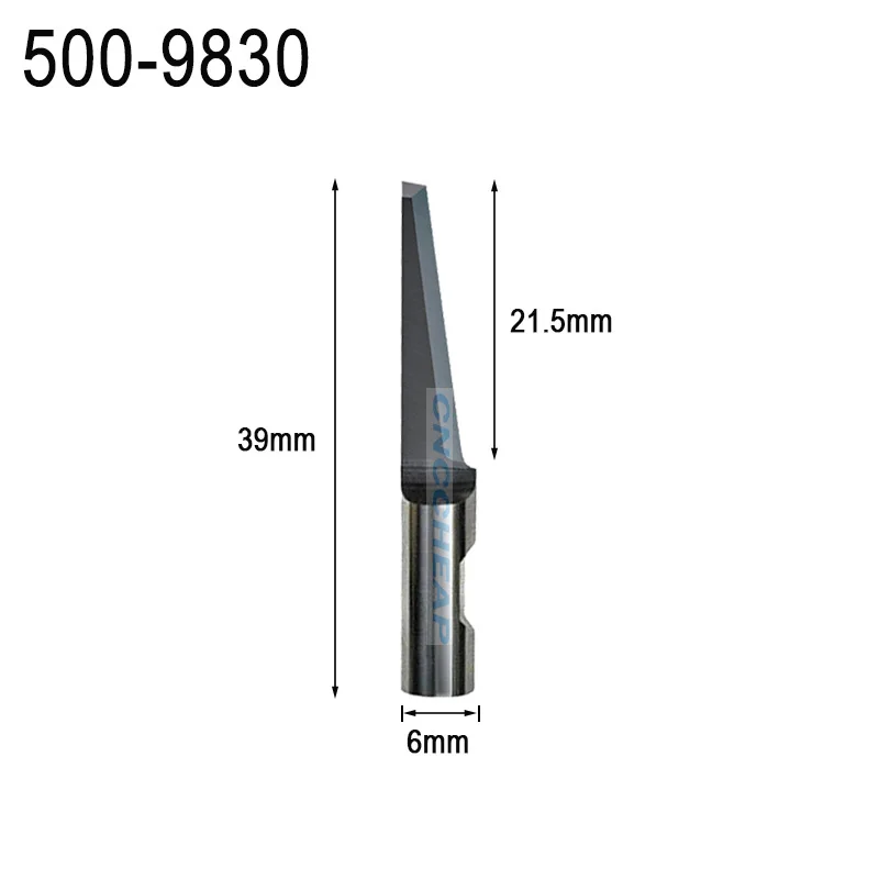 

2pcs Summa 500-9830 POT Knife Flat Point Pneumatic Oscillating Blade Tool