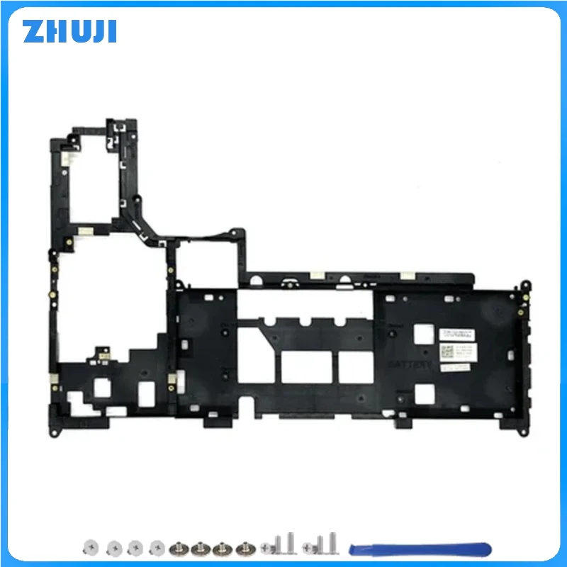 لخط العرض 5480 5490 E5480 E5490 كمبيوتر محمول جديد LCD الغطاء الخلفي الإطار الأمامي مفصلات Palmrest الغطاء السفلي 0TCD99 09R00F #6