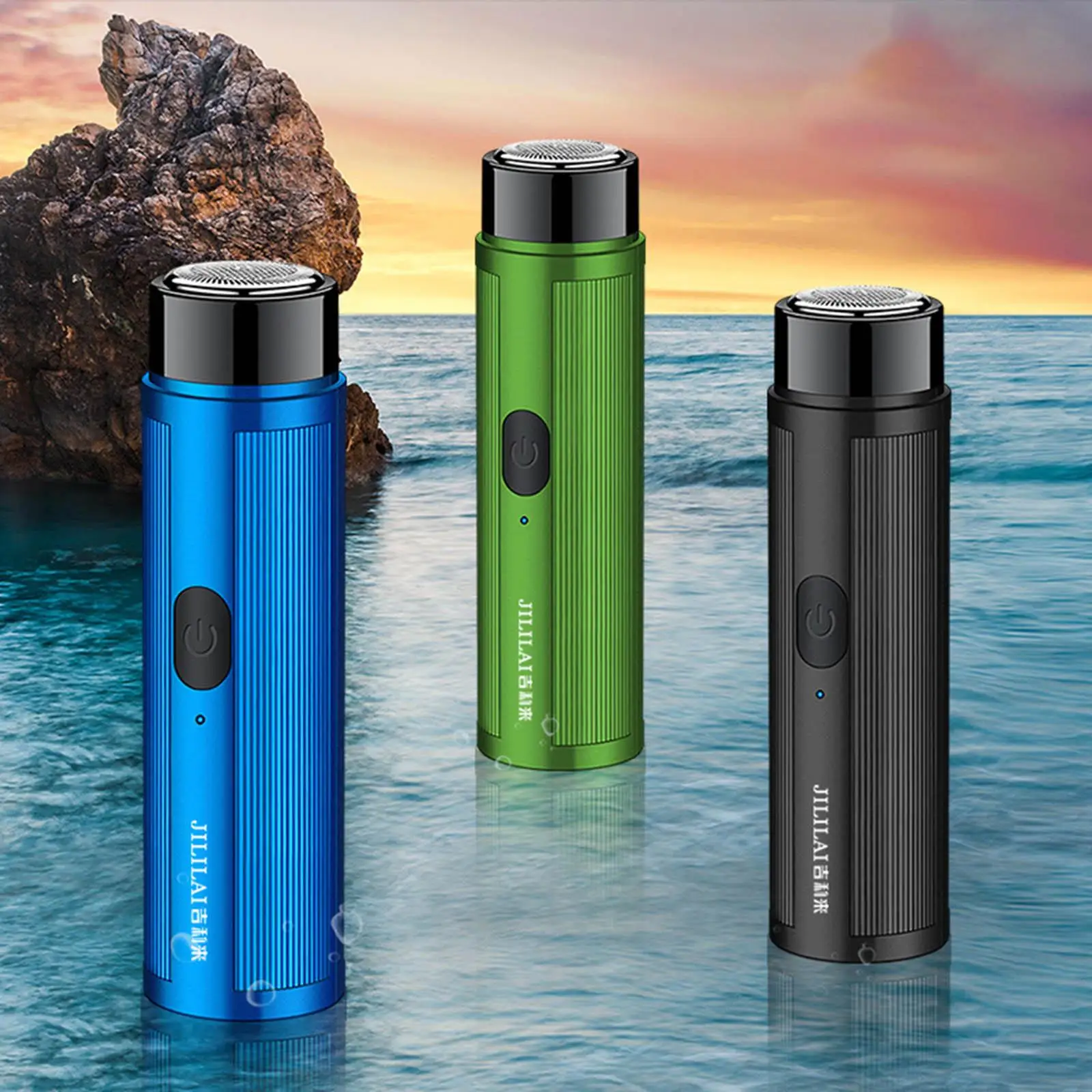 Mini Electric Shavers Beard Shaving Razors for Travel Facial On Vacation