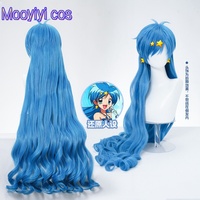 IN STOCK Hanon Hosho Cosplay Anime Mermaid Melody Pichi Pichi Pitch Cosplay Wig for Halloween Christmas Shoes 100cm wig Free cap