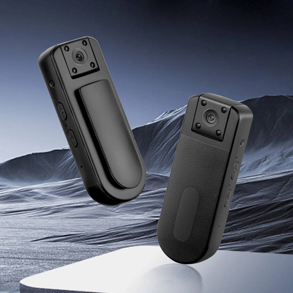 HD 1080P Mini Body Camera Night Vision WiFi Wearable Worn Bodycam with Audio & Video Recording Portable Small Personal Camcorder