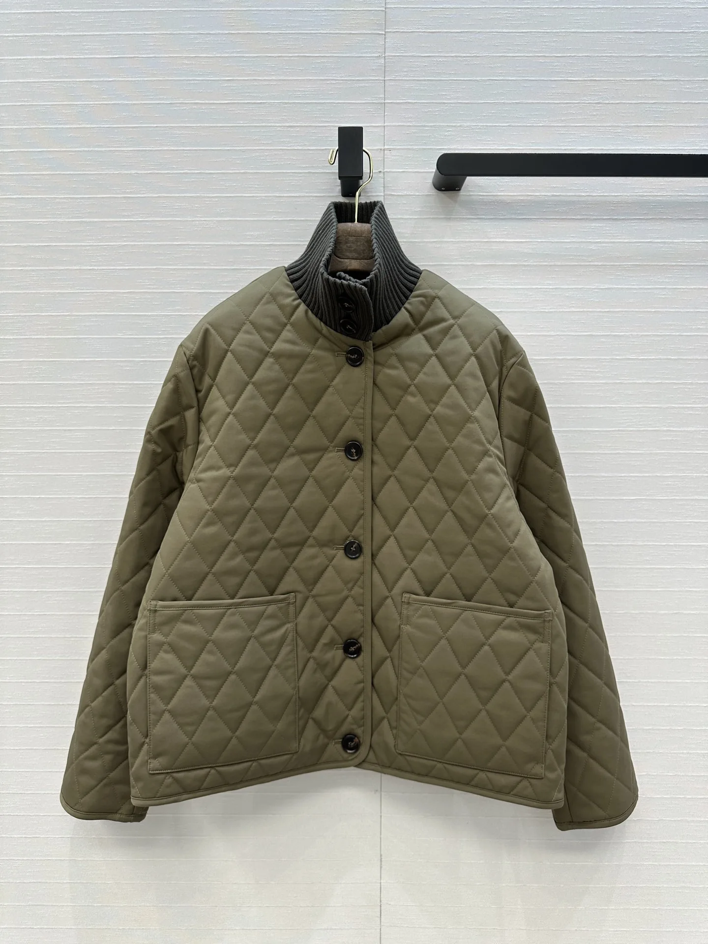 

Легкий теплый хлопковый топ Jaet с ромбовидной строчкой, повседневный топ Briti Sle, осень-зима, простой свободный крой для поездок на работу